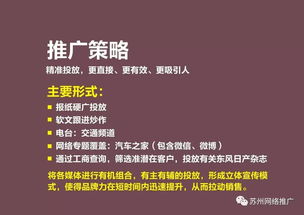 網絡推廣方案制作技巧與策略分析